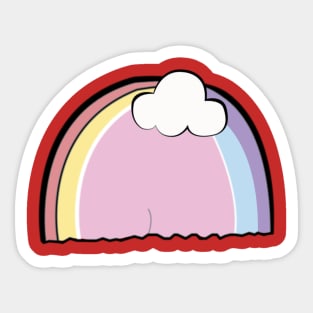 Happy Rainbow Yum Yum no.1 Sticker